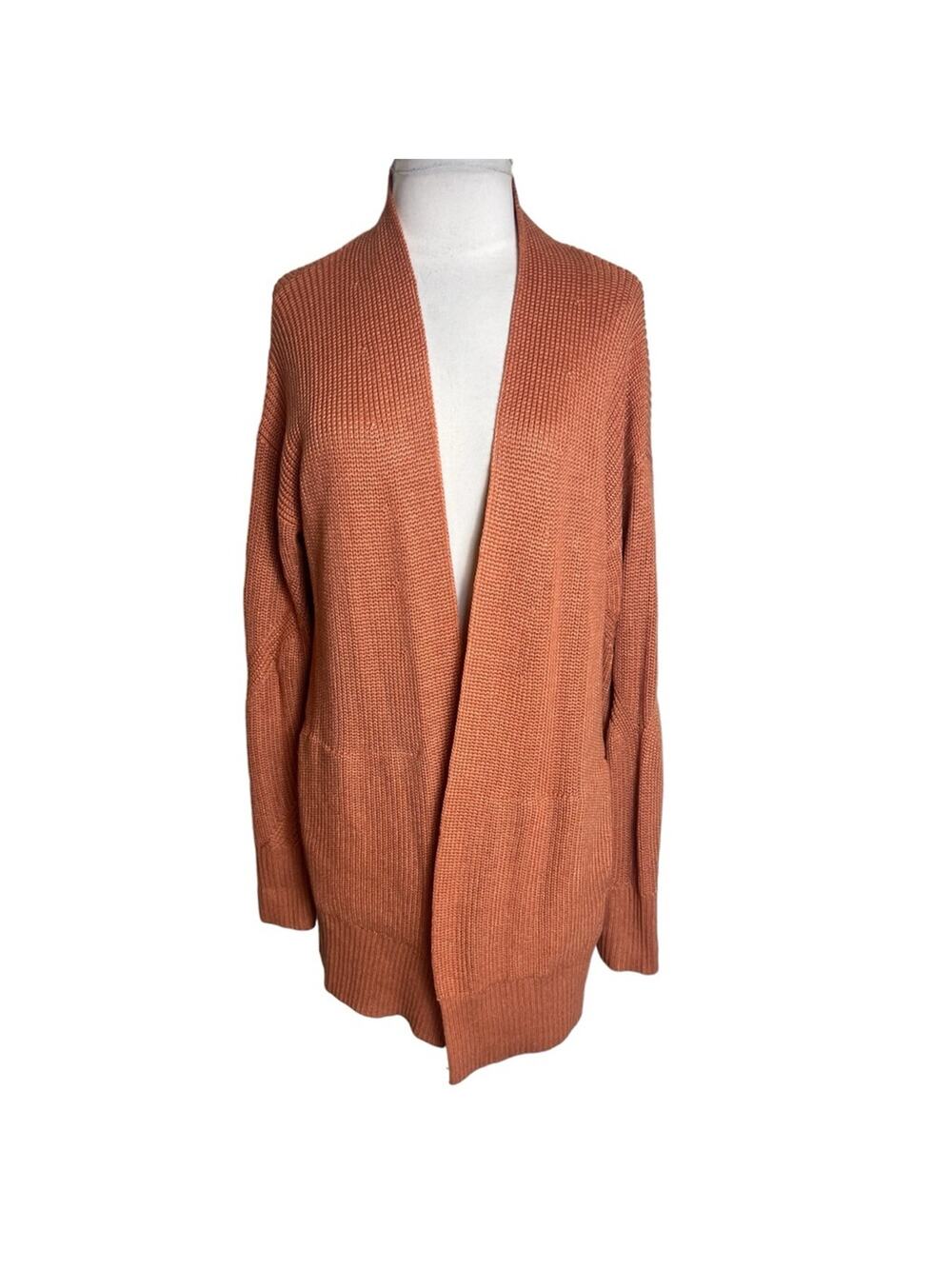 Lululemon Cashlu‎ Sweater Wrap heathered pink Savannah Sz M L